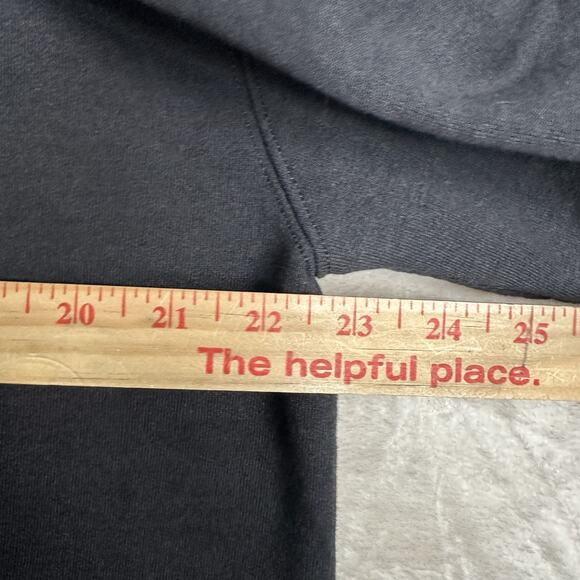 Champion Wake Forest Crewneck Sweatshirt Size Large Black Gold Demon Deacons - Picture 5 of 8